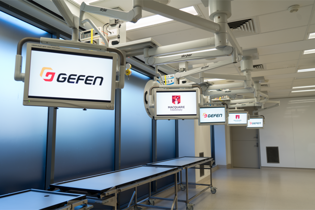 Gefen, Gefen Connectivity, Macquarie University, Surgical Skills laboratory