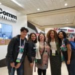 Students from EnventU posing at InfoComm 2017.
