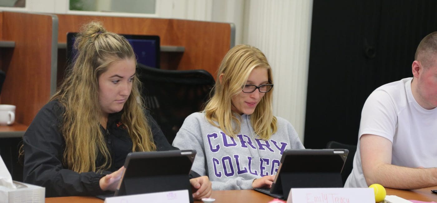 Curry College Uses Assistive Technology to Level Playing Field for Special Needs Students, slide 1