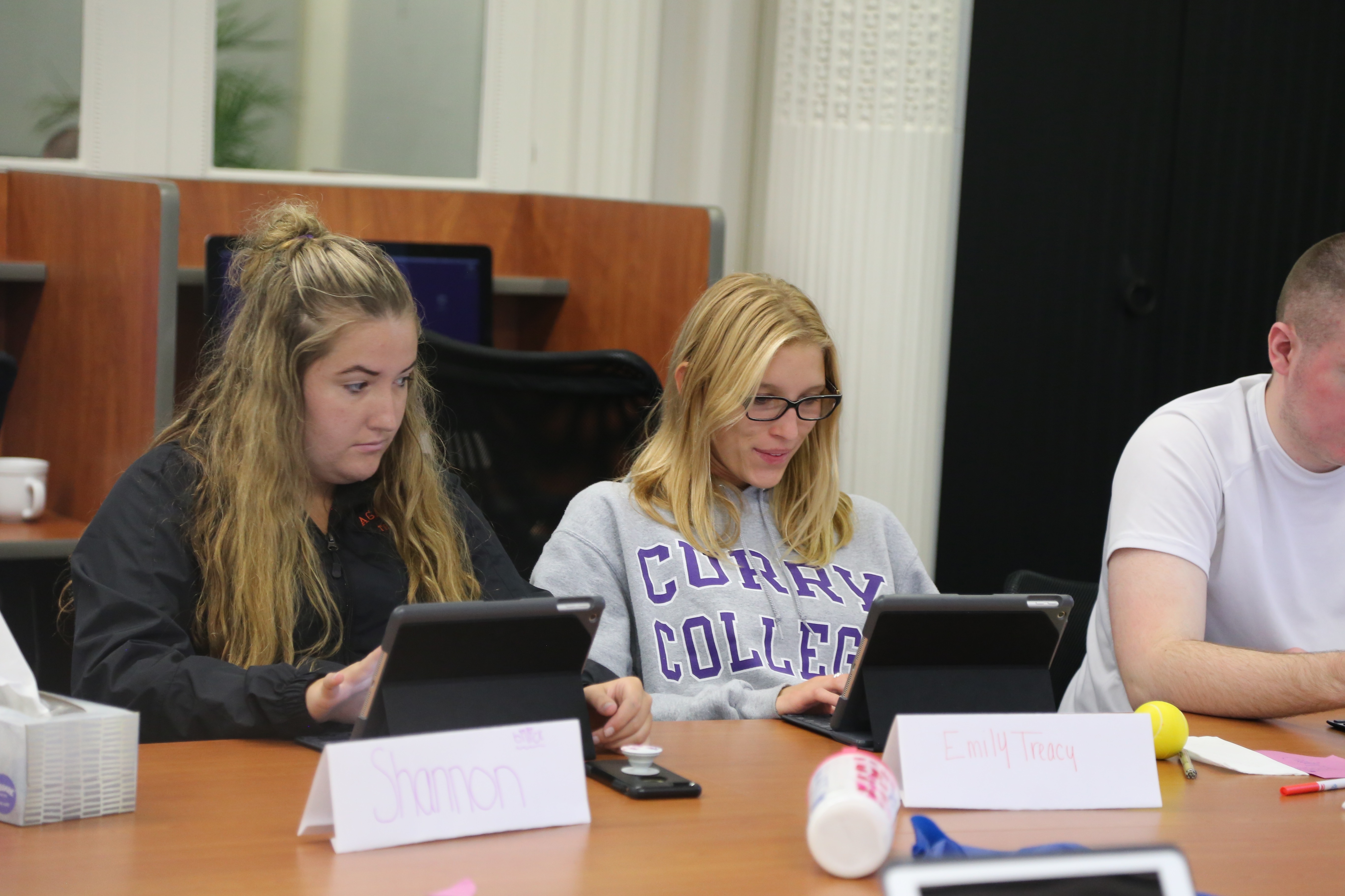 Curry College Uses Assistive Technology to Level Playing Field for Special Needs Students, slide 1