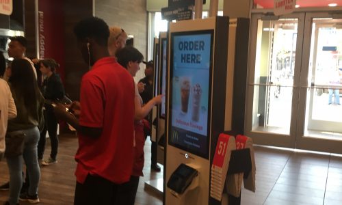 McDonald's, touchscreen kiosks, touchscreen kiosks