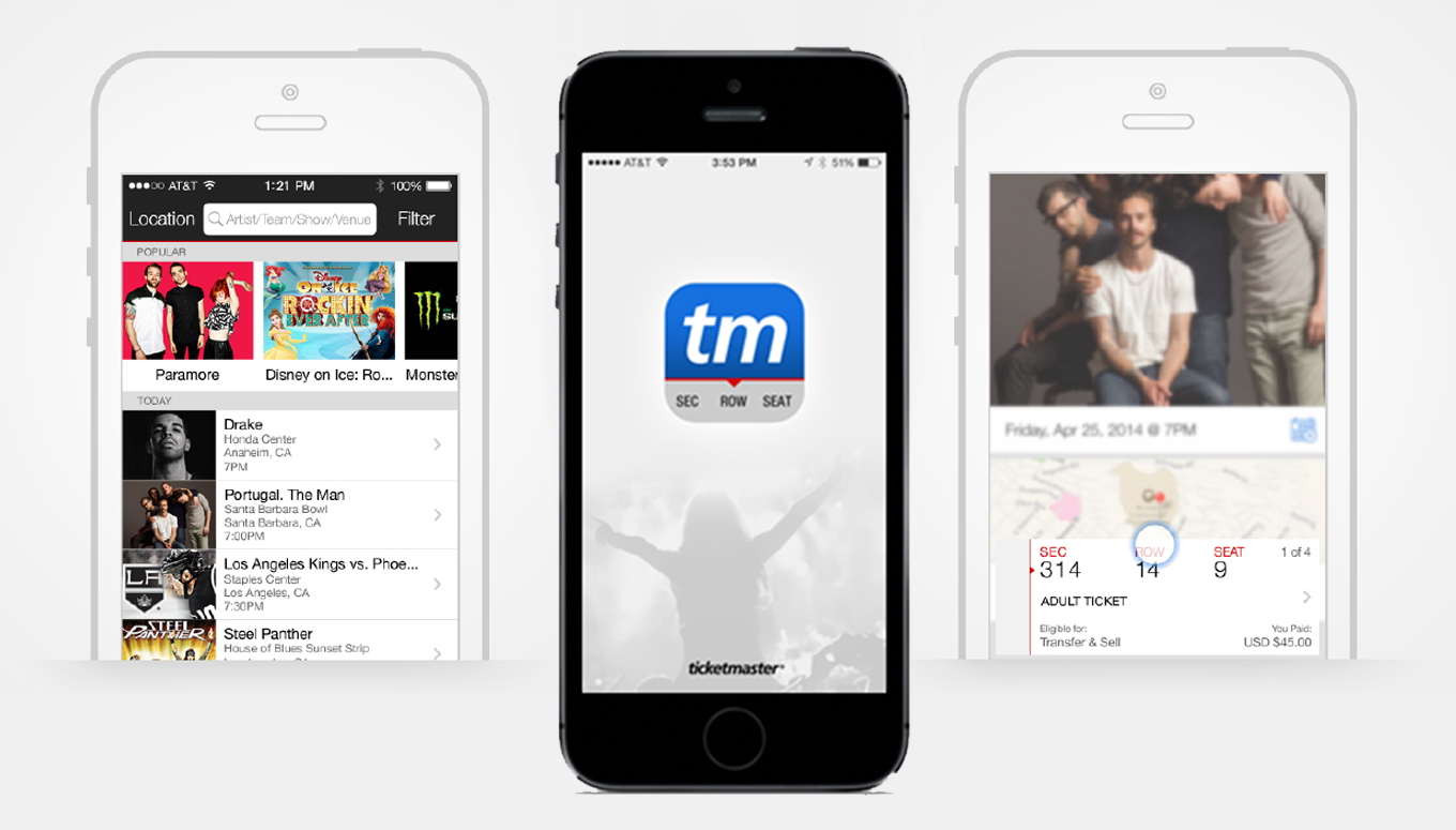 Ticketmaster, mobile ticketing