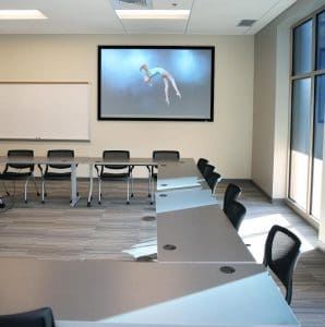 Parallax, Da-Lite, Lindenwood University, ALR Projection Screens