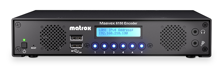 Matrox Maevex 6150 Quad 4K Enterprise Encoder