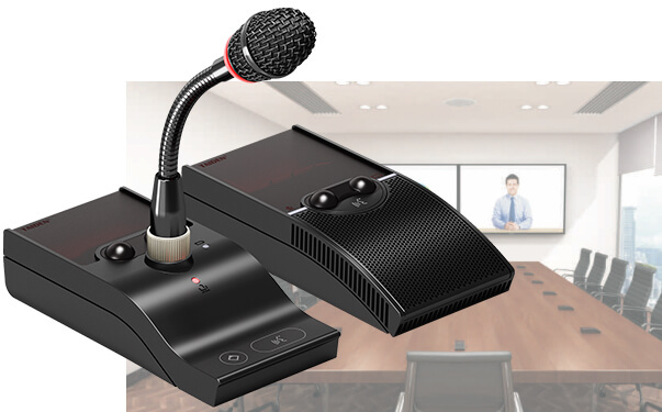 TAIDEN, infrared audio, ISE 2018, mid-sized meeting rooms, Wireless Discussion Microphones