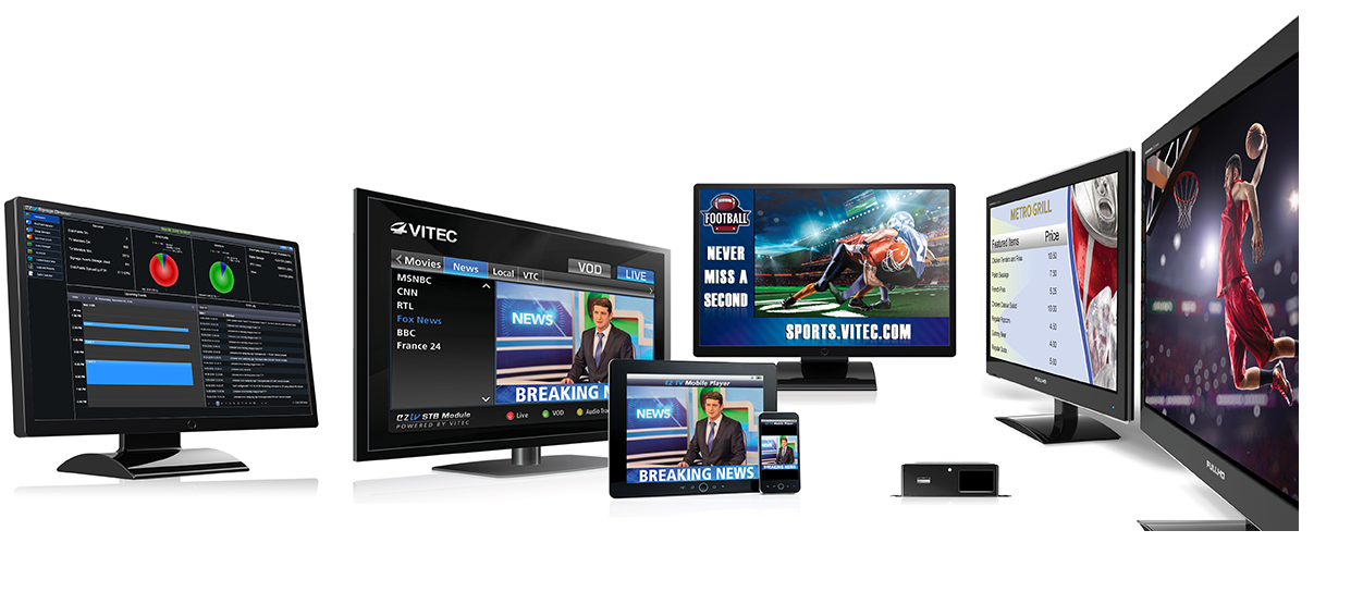 VITEC EZ TV IPTV, ISE 2018, Digital Signage Platform