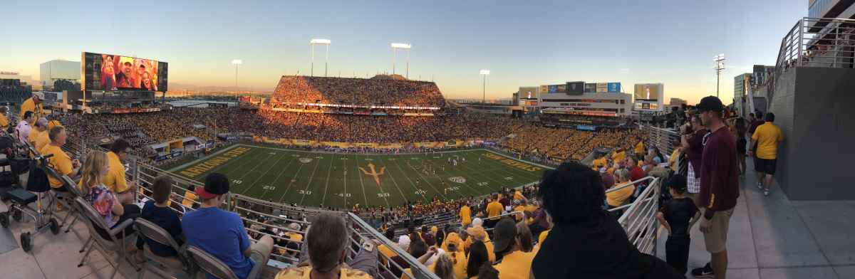 SunBriteTV, Arizona State University, Sun Devil Stadium