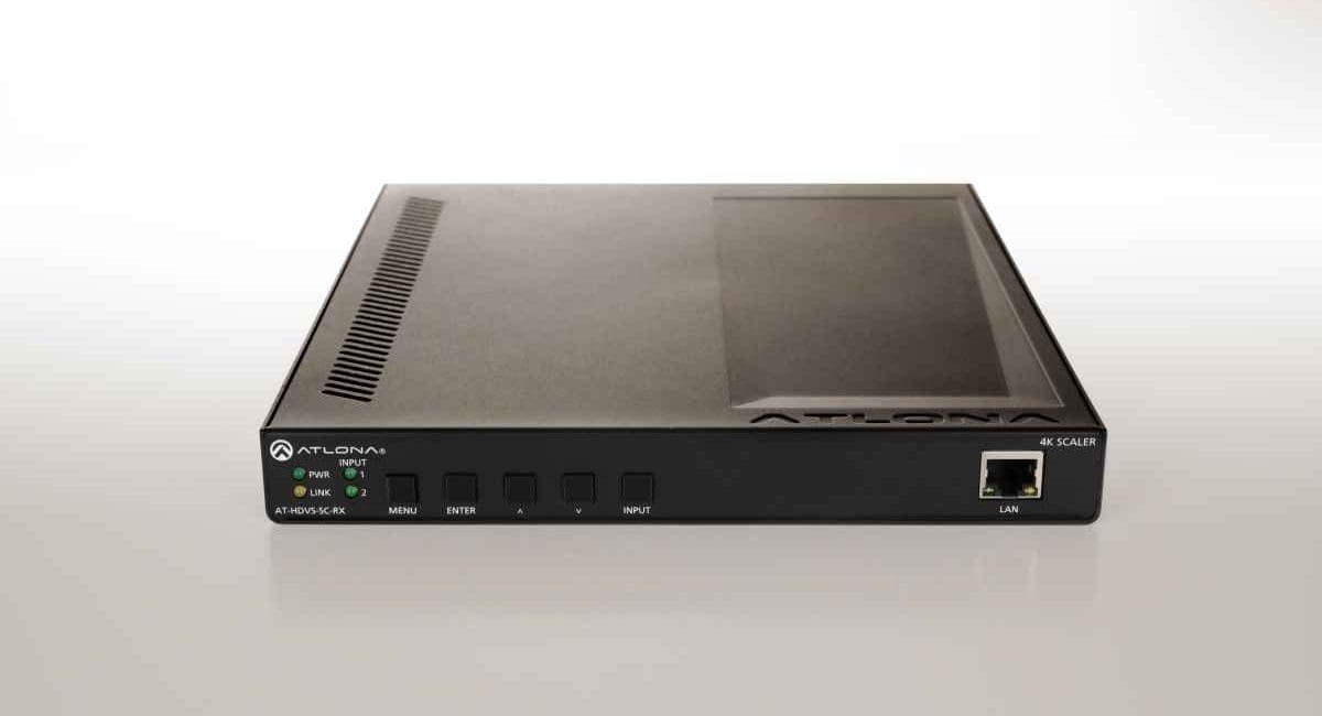 Atlona HDVS Series Receiver Boasts 4K Scaling, Signal Processing Engine