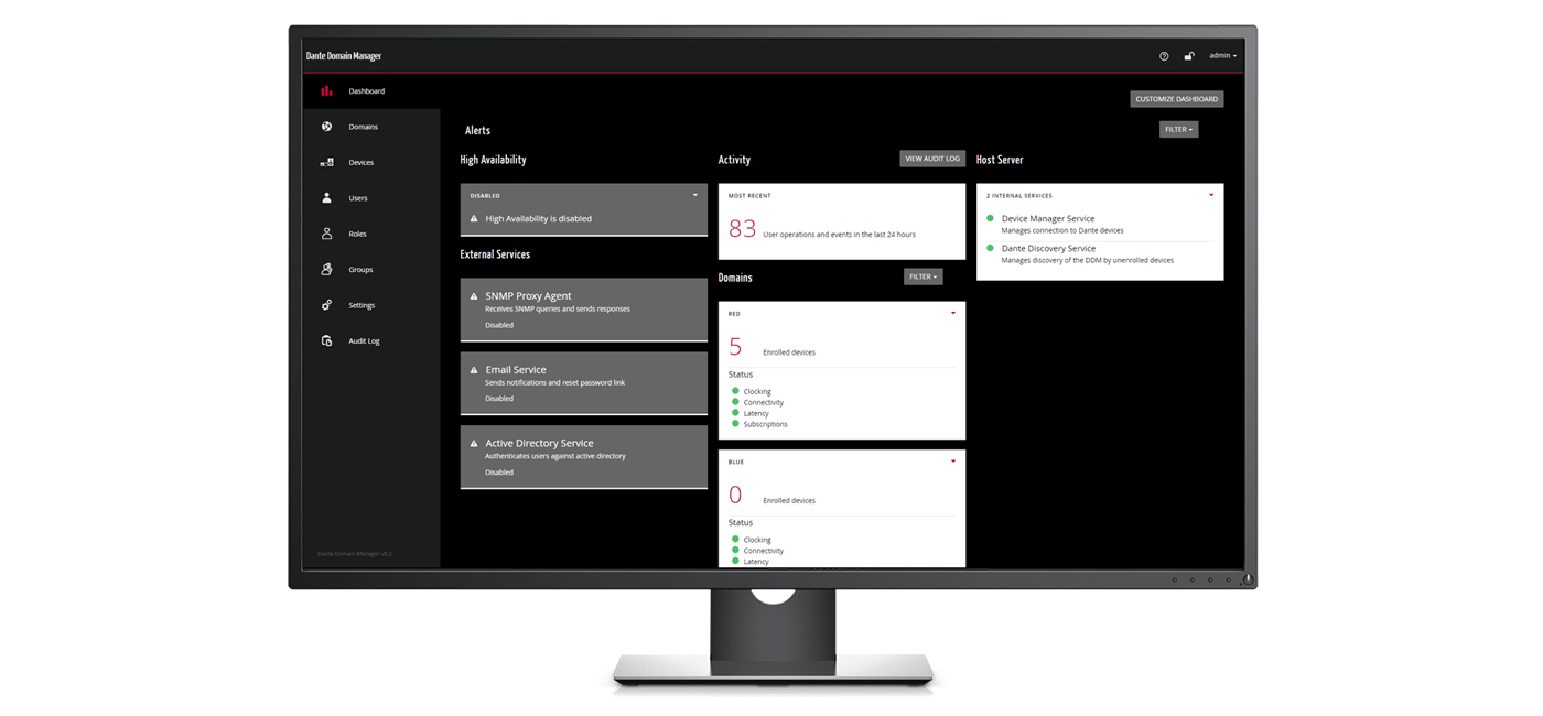 Audinate’s Dante Domain Manager: Enterprise Management for Audio Networks