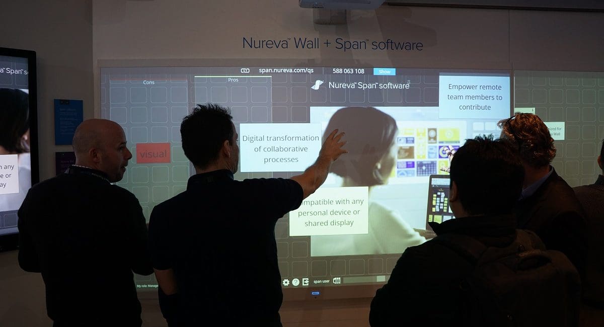 Nureva Span Software Features Customizable, Intelligent Templates