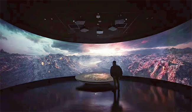 Christie projectors, Hunan Museum, 1DLP projectors