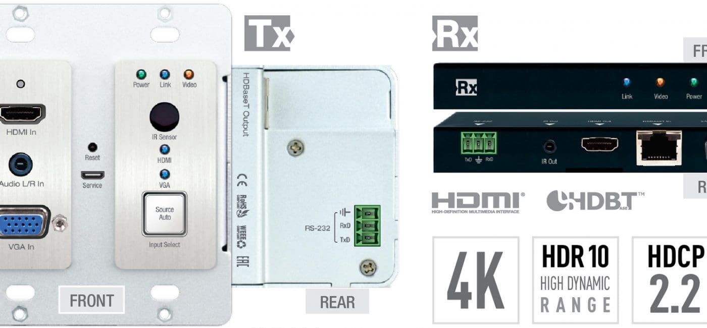 Key Digital Introduces VGA/HDMI Input Plate Extender Kit