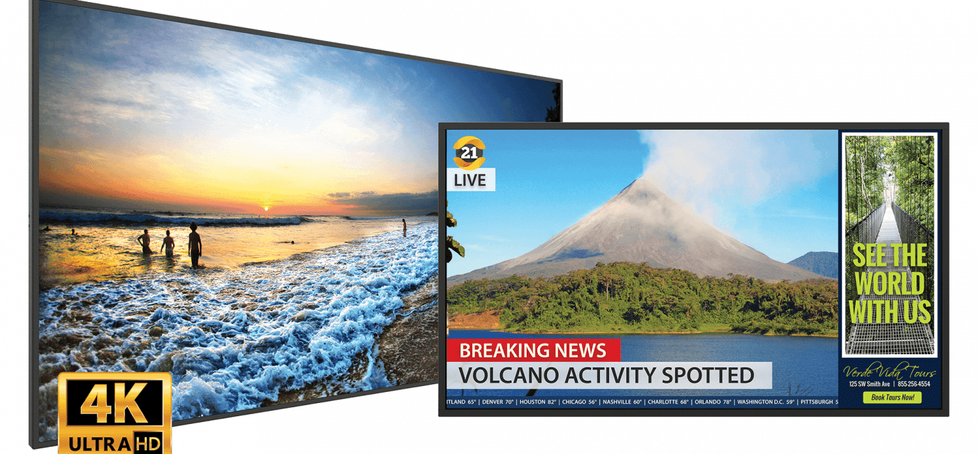 Leyard and Planar Expand Simplicity Series 4K LCD Display Line