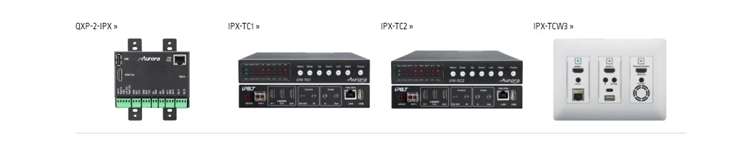 Aurora IPX Series for IP Streaming Eliminates Need for an Encoder AND Decoder