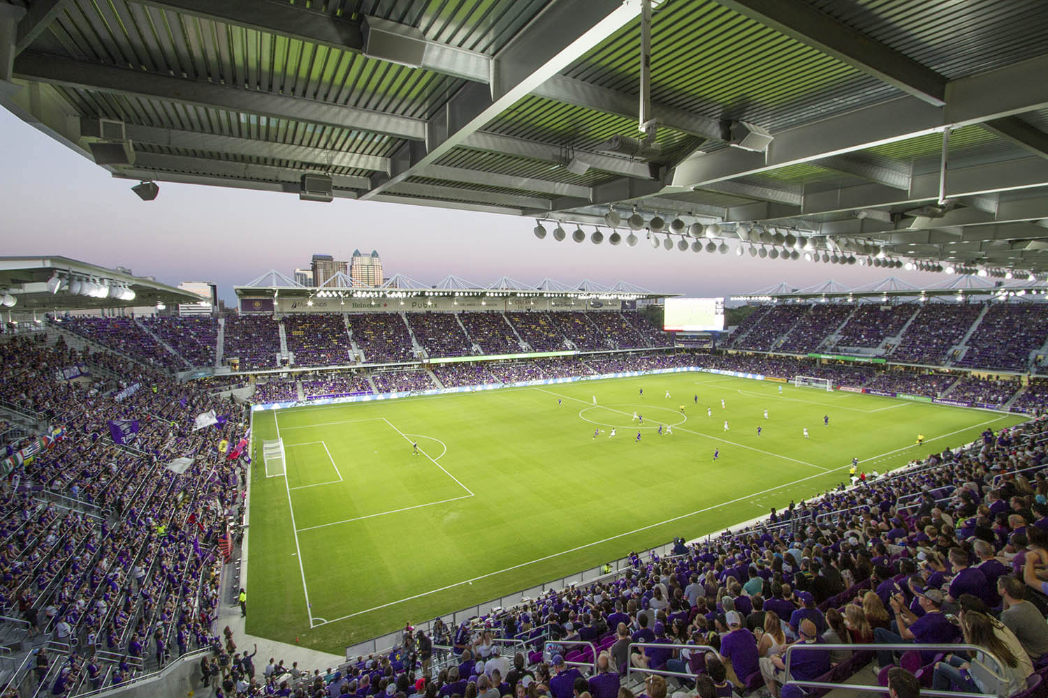 Orlando City Stadium, Orlando City Soccer Club, JBL sound system, Clair Solutions, large venue