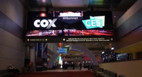 40-foot LED, CES 2018, NanoLumens