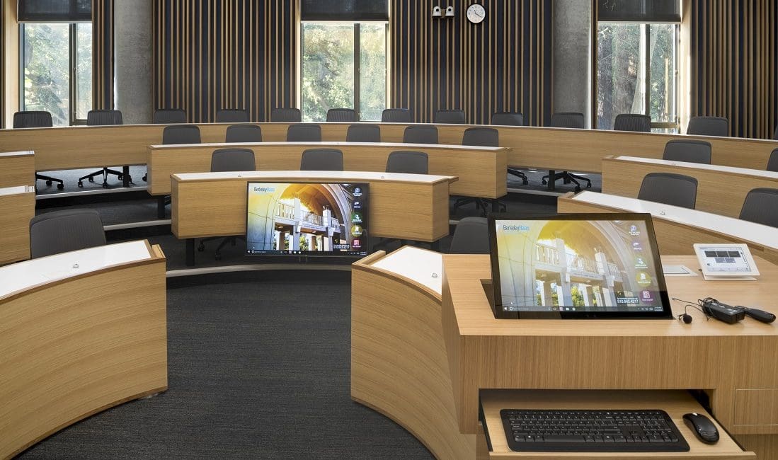 80,000-Square-Foot Haas School of Business Uses ONE Unified System to Control All of Its Education Technology