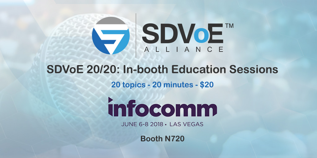 SDVoE Alliance, SDVoE Education, SDVoE training