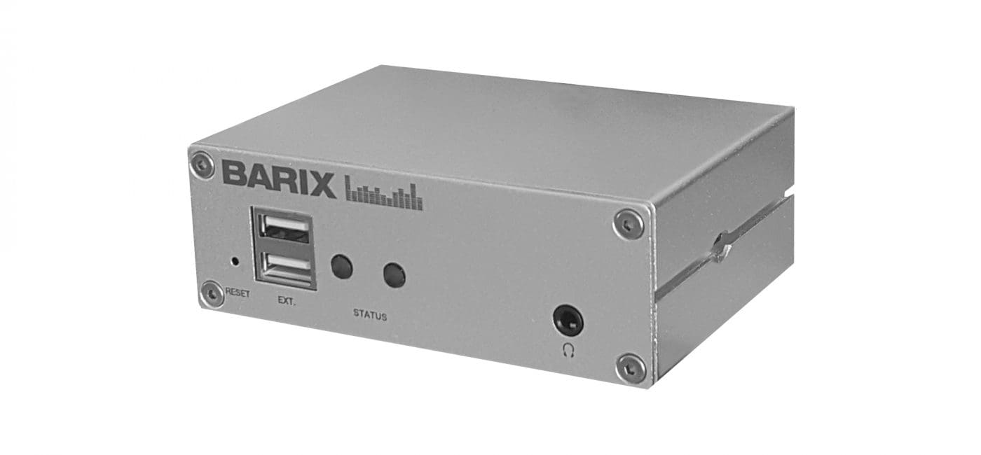 Barix Expands Multi-Site Music Streaming Solution Family at InfoComm 2018