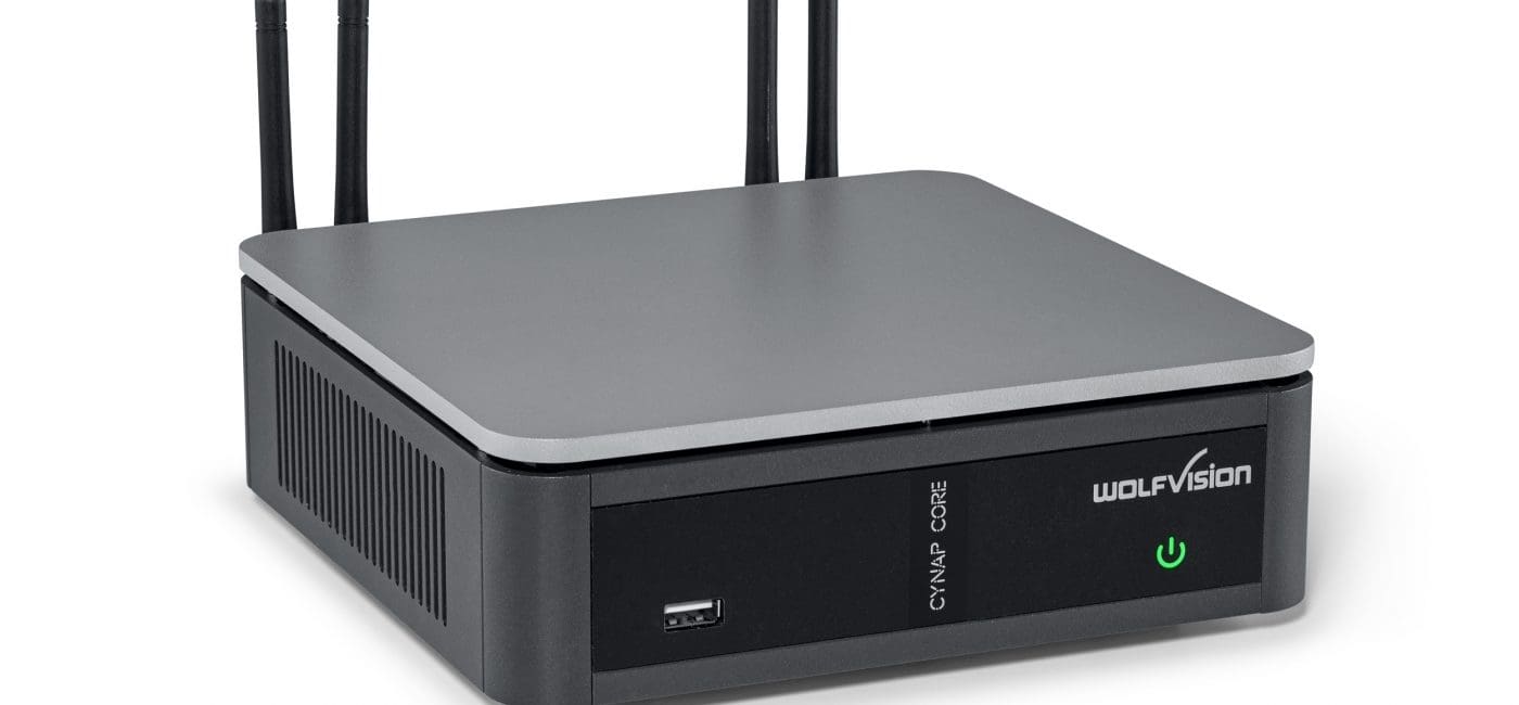 WolfVision to Showcase Cynap Core Wireless Video Presentation at InfoComm 2018