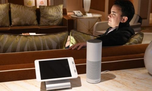 Alexa, hotel room, Alexa for Hospitality
