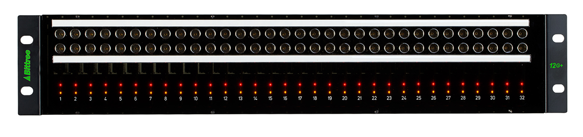 Bittree 12G Video Distribution Amplifiers Save Rack Space