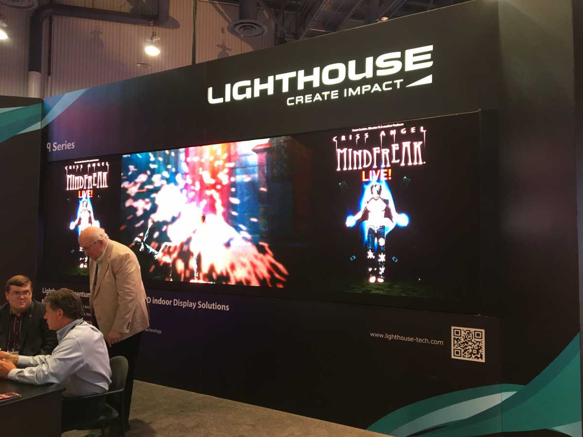 LED display, Lighthouse, Peter Chan, InfoComm 2018, good LED display, Alan Brawn