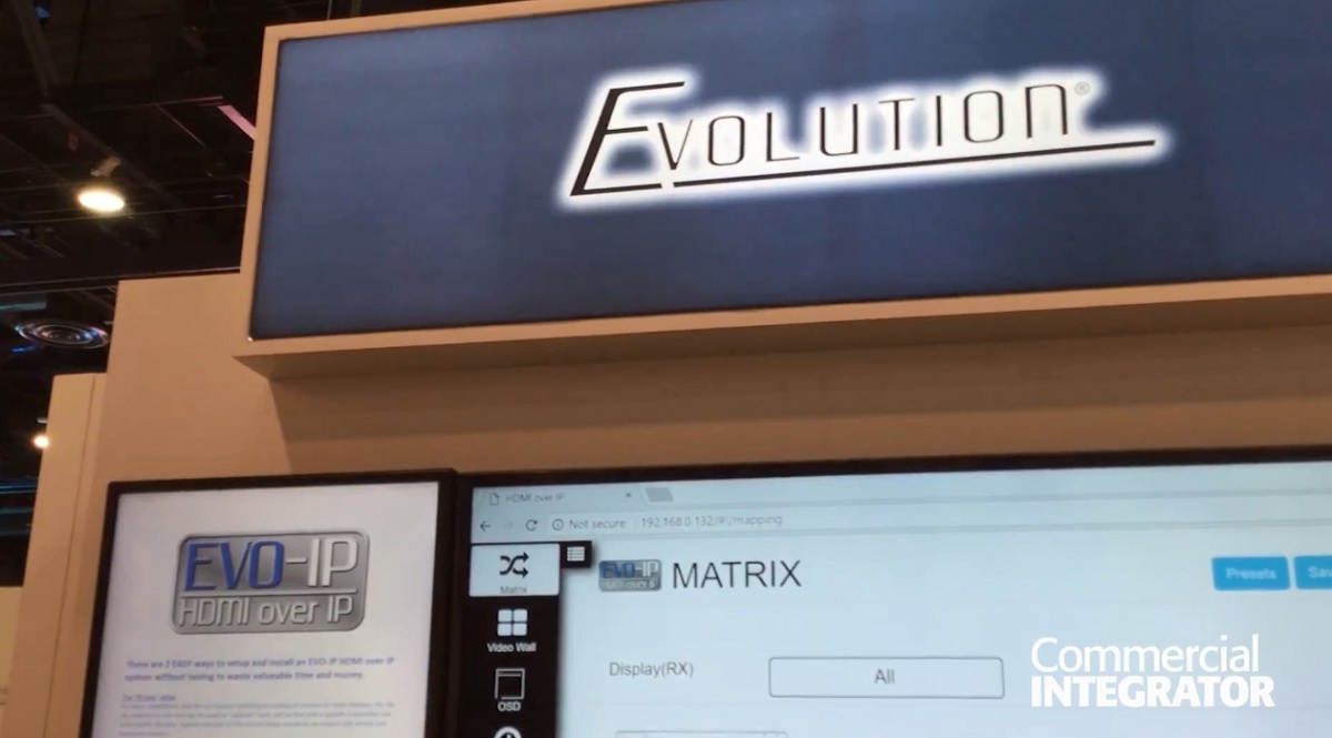 Vanco InfoComm, InfoComm 2018, EVO-IP, hdmi over ip, Vanco Evolution