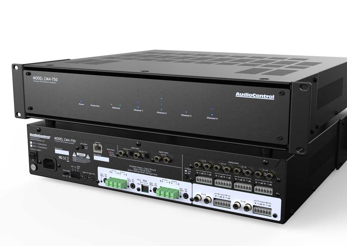 AudioControl 70V, amplifiers