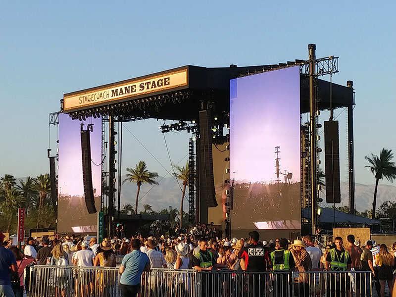 Focusrite RedNet, Coachella, Stagecoach Festival