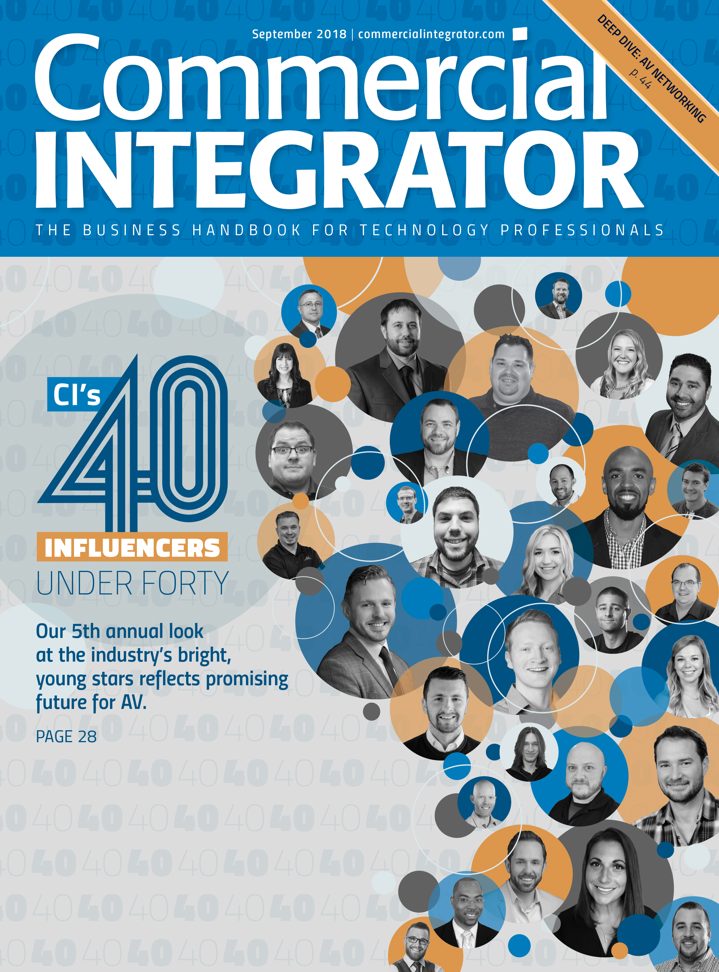 Commercial Integrator: September 2018; 40 Under 40