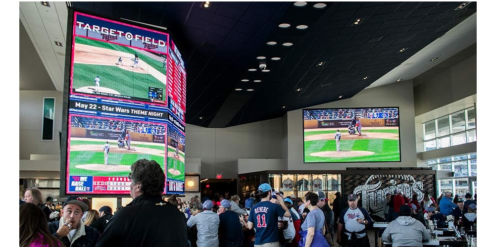 Daktronics, narrow pixel pitch LED, alternative to LCD