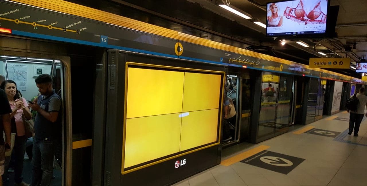 AdMobilize Audience Analytics Solution Installed on Main Subway System in Brazil’s Largest City