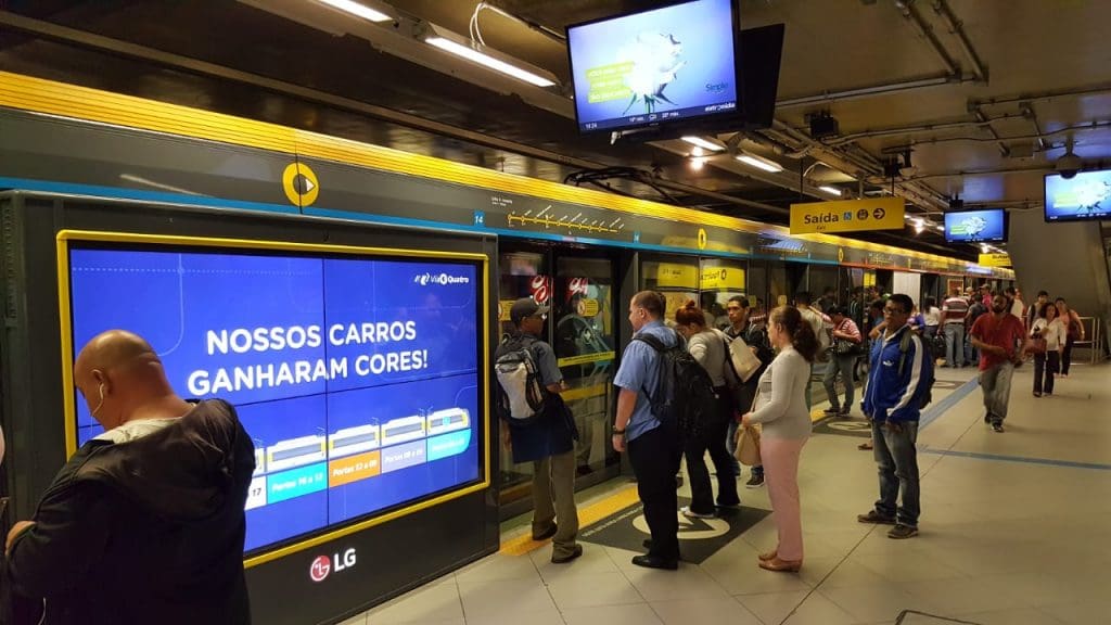 Sao Paulo Metro Yellow Line