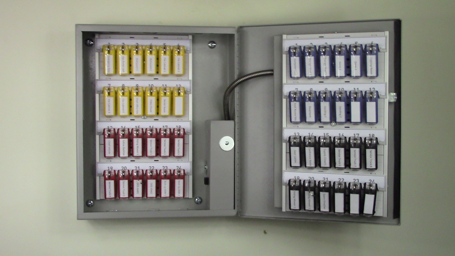 Key Care Cabinet, art gallery security