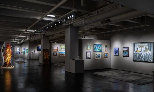 Sony OLED TV, museum installation, James Loudspeaker
