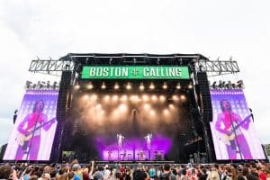 Boston Calling audio, L-Acoustics Soundvision software