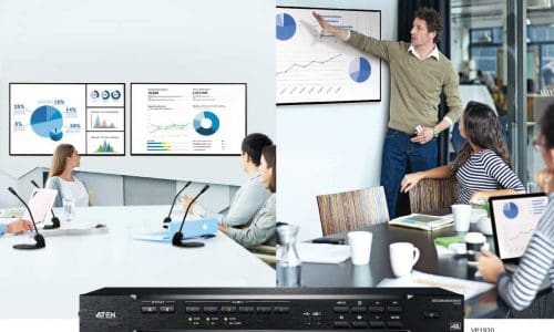 ATENVP2000 Collaboration Series, VP1000 Core Series, multi-in-one presentation switches
