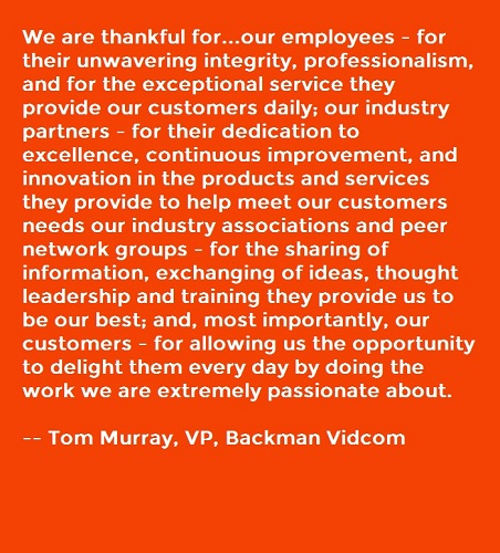 Here’s What the Pro AV Industry Says It Is Thankful For This Year, slide 15