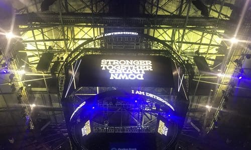 Invictus Games Sydney 2018 laser projection Barco
