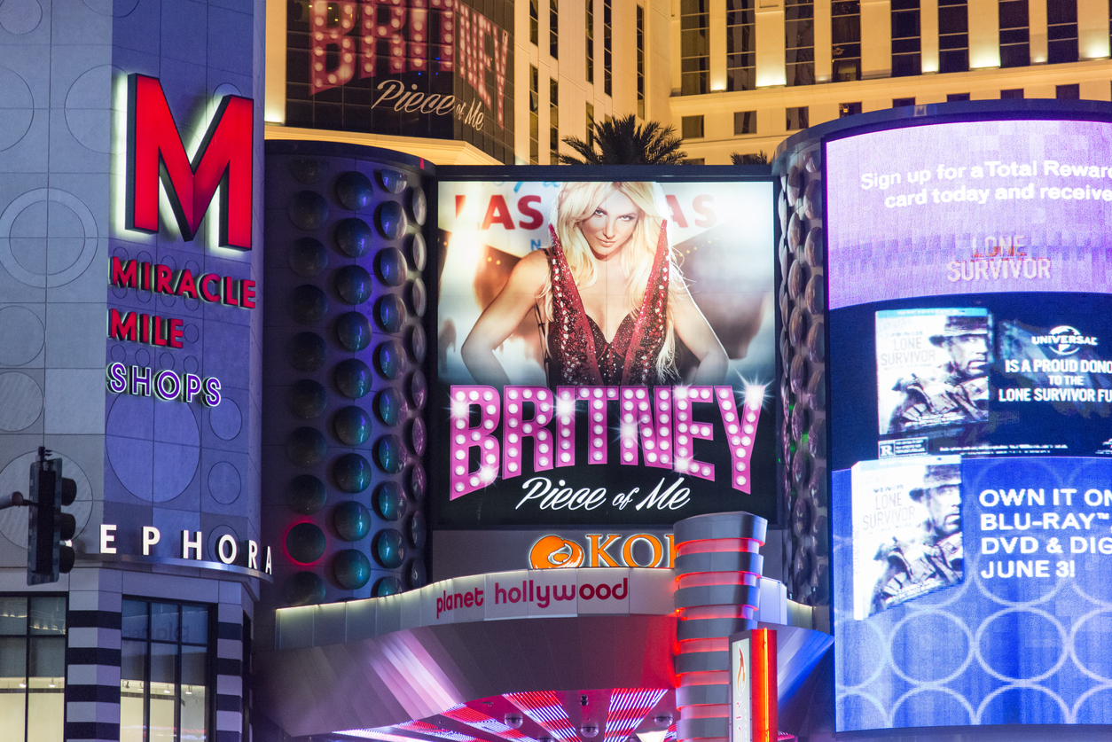 Britney Spears Las Vegas residency, PaintScaping