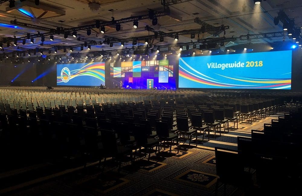 Christie Spyder X80 Processes Video Flawlessly for DaVita Villagewide Conference
