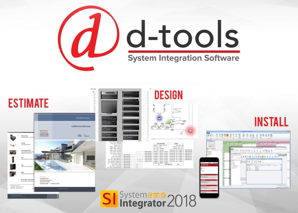 SI 2018 R2, D-Tools System Integrator