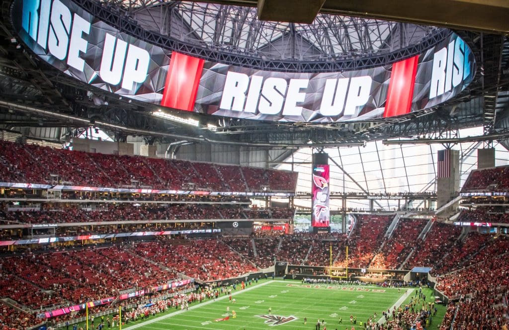 Mercedes-Benz Stadium, Super Bowl Tech