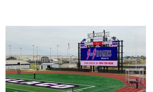 Here’s the Largest LED Video Display in High School Sports