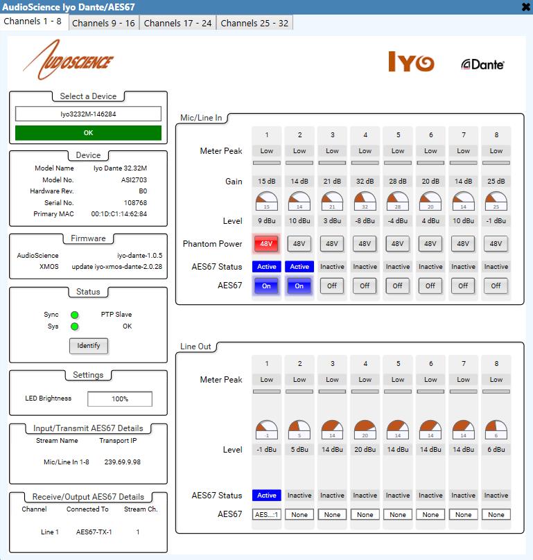 QSC Q-SYS, Iyo Dante