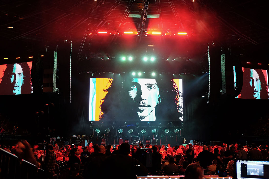 L-Acoustics K1/K2, Tribute to Chris Cornell