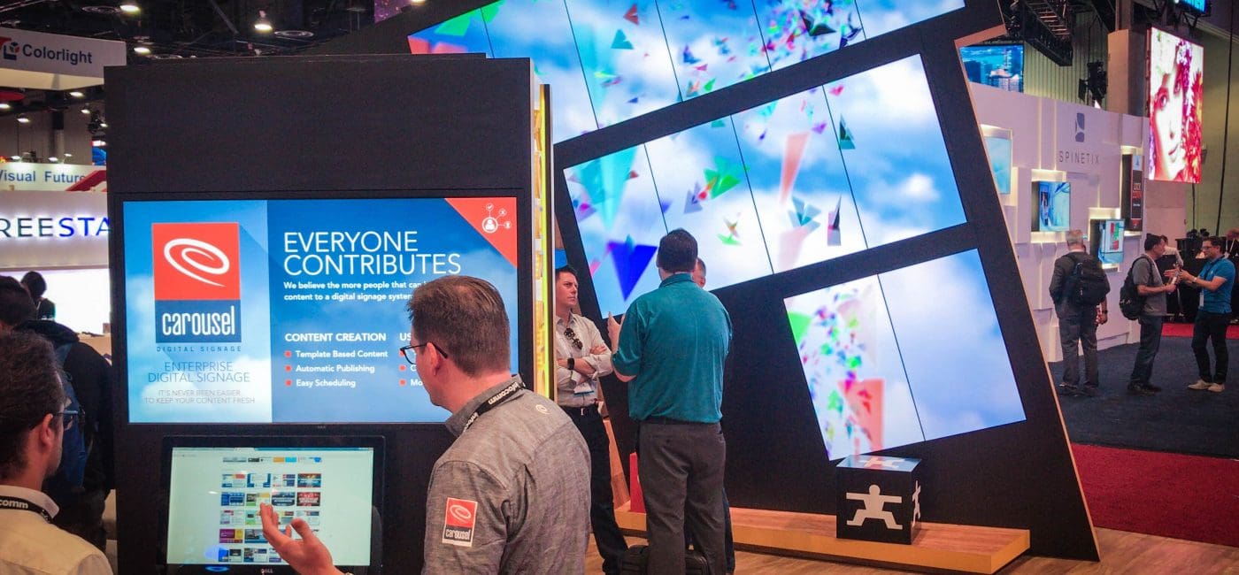 Carousel Digital Signage Makes the Technology Disappear at DSE 2019 with Carousel Cloud