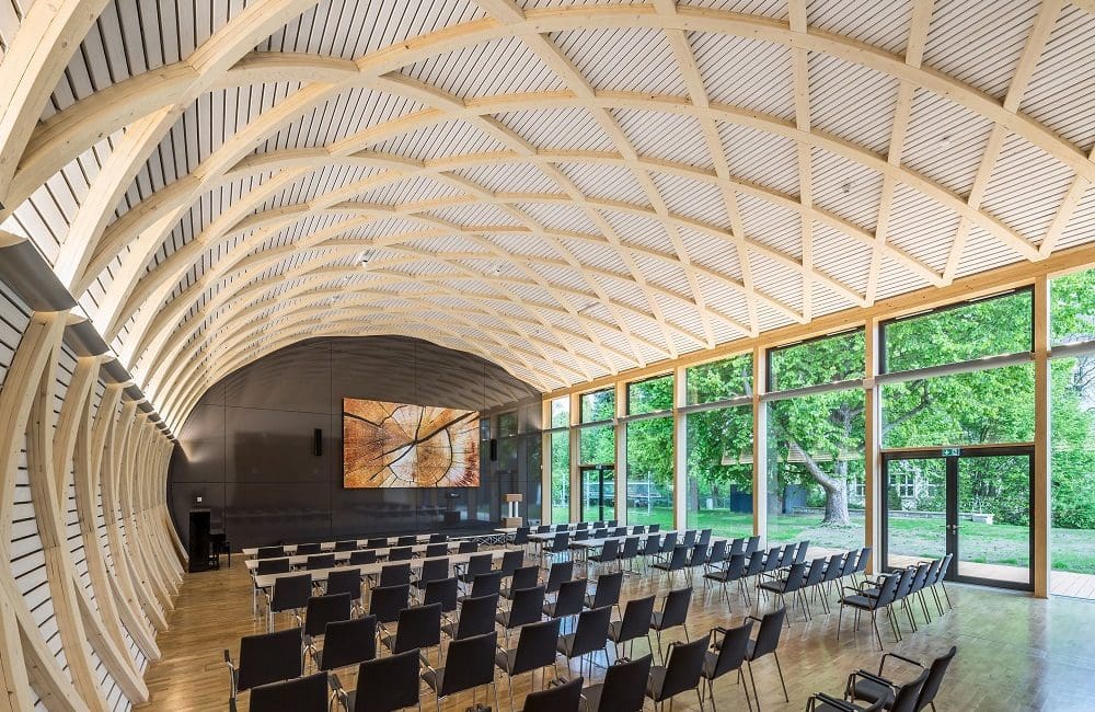 ‘Tree-mendous’ Christie LCD Panels at Institute of Wood Technology are a Dynamic Presentation Tool