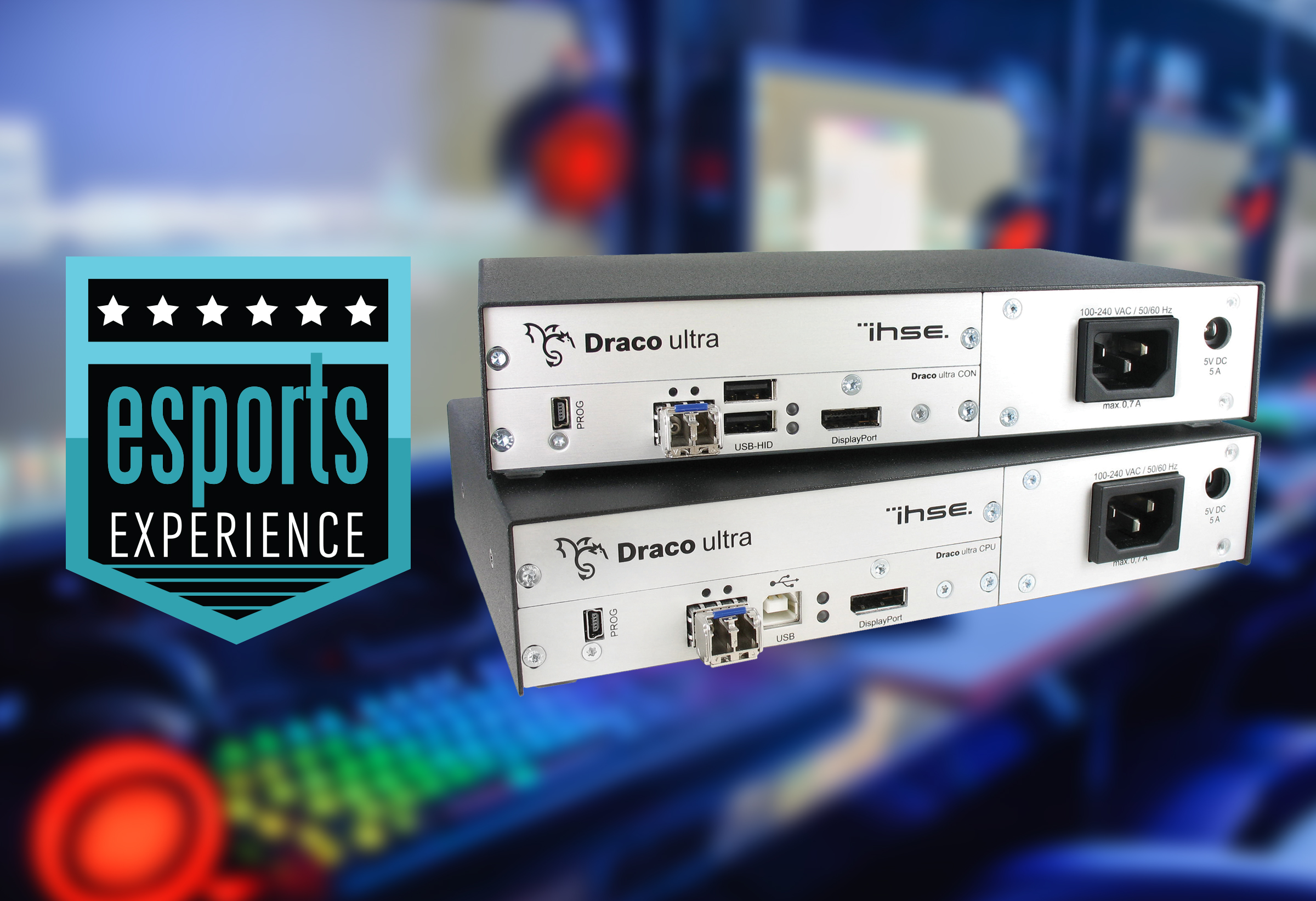 Draco ultra DP 240, NAB Esports Experience, IHSE USA